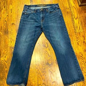 American Eagle brand jeans. Size 36-30. Original straight style.